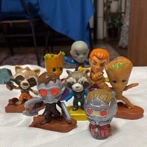 Marvel Guardians of the Galaxy Figure Set - McDonald’s and Funko